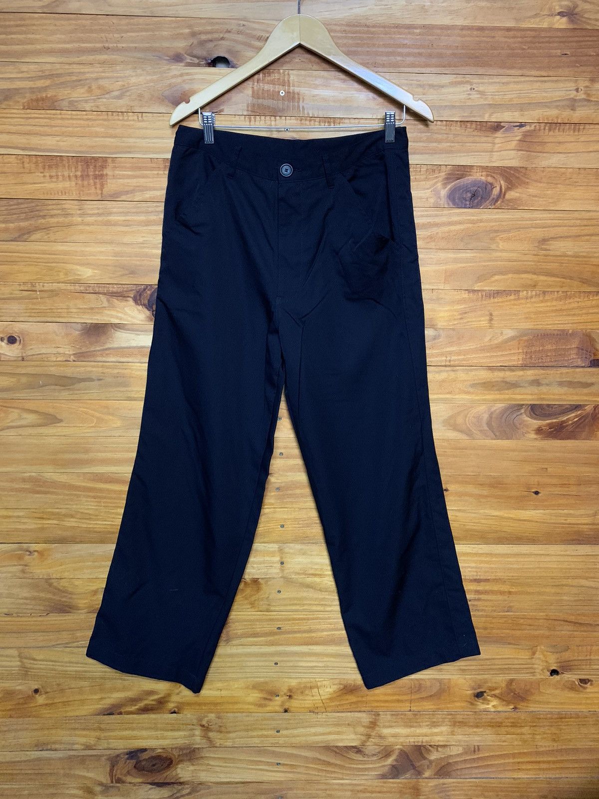Comme des Garcons Homme Plus Vintage AD1998 CDG Homme Plus Wool Laine Black Size US 30 / EU 46 - 1 Thumbnail