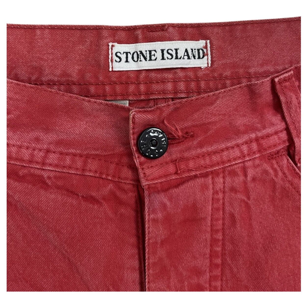 Stone Island × Vintage Vintage 90s Stone Island Marina Casual Trousers Pants Size US 34 / EU 50 - 6 Thumbnail