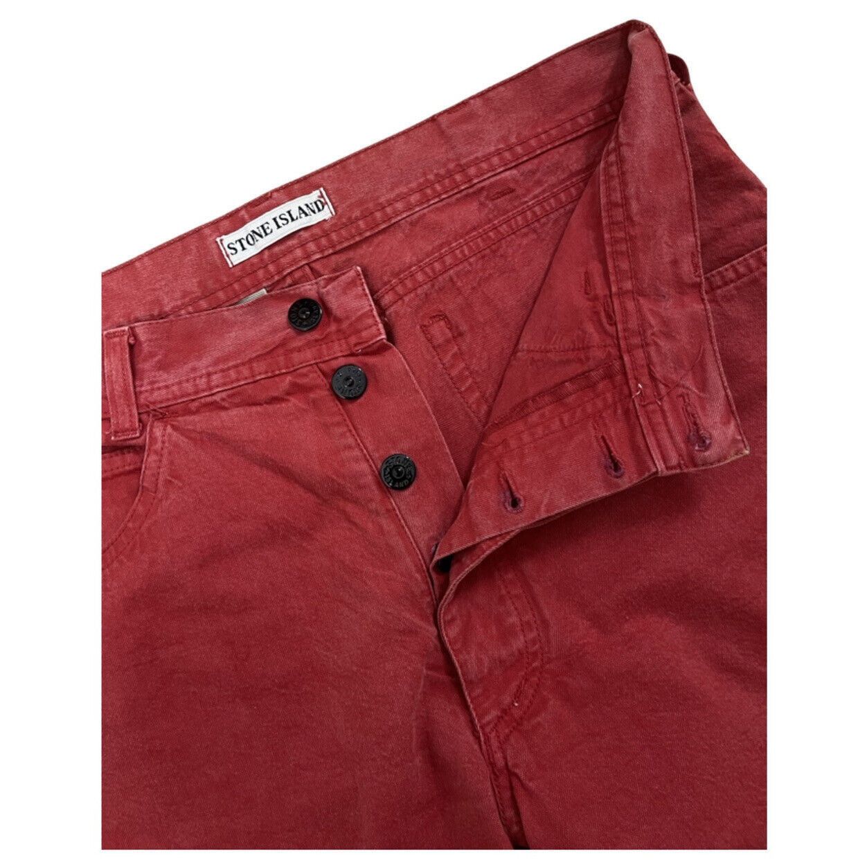 Stone Island × Vintage Vintage 90s Stone Island Marina Casual Trousers Pants Size US 34 / EU 50 - 3 Thumbnail