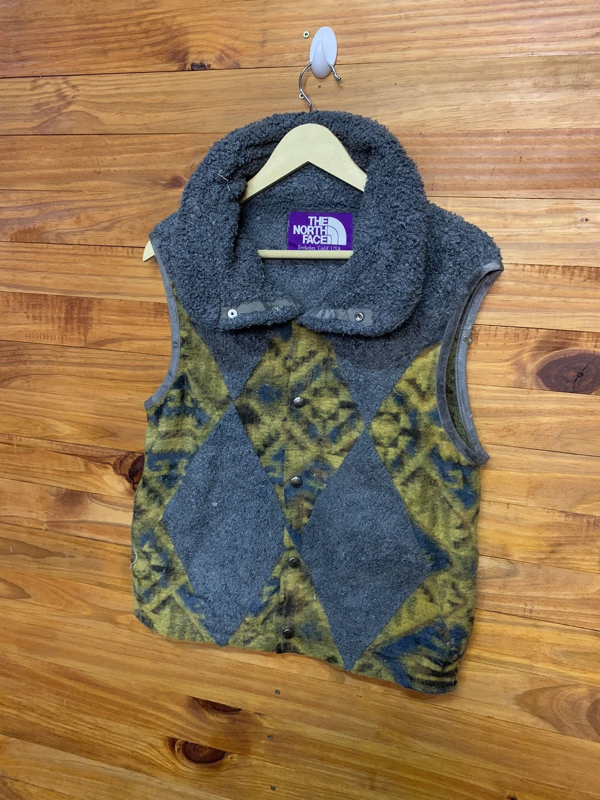 Nanamica × Polartec × The North Face Vintage The North Face Purple Label Vest Jacket Size US M / EU 48-50 / 2 - 3 Thumbnail