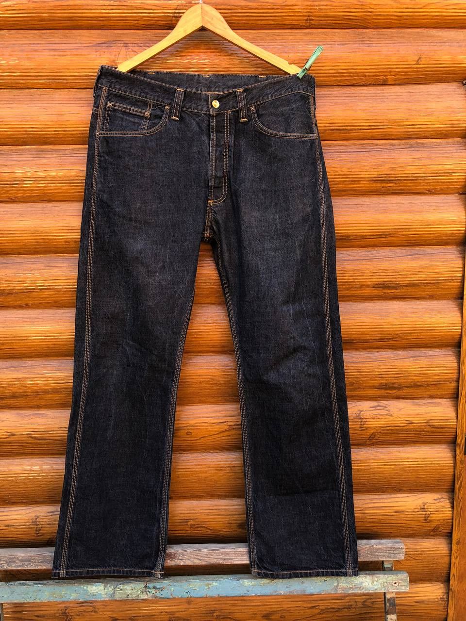 Carhartt Vintage 90s Carhart Jeans Size US 34 / EU 50 - 2 Thumbnail