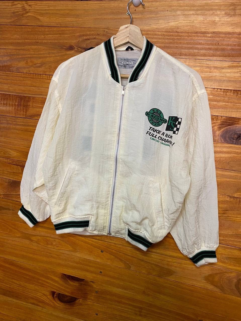 Vintage Vintage 80s K&S Racing Team Windbreaker Jacket Size US S / EU 44-46 / 1 - 4 Thumbnail