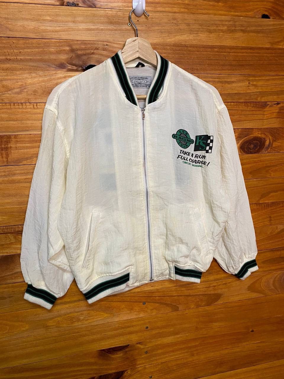 Vintage Vintage 80s K&S Racing Team Windbreaker Jacket Size US S / EU 44-46 / 1 - 5 Thumbnail