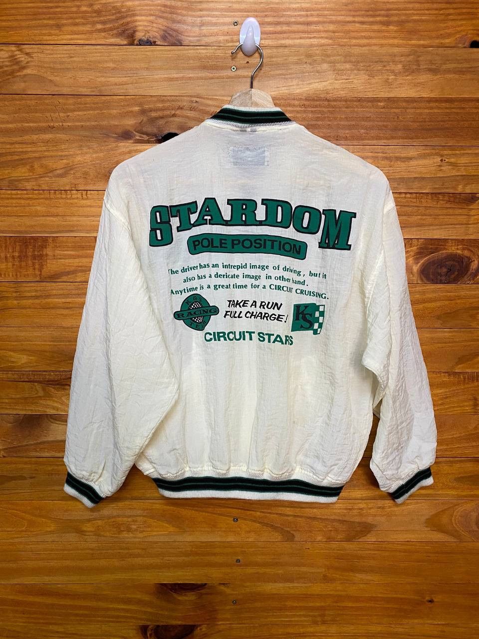Vintage Vintage 80s K&S Racing Team Windbreaker Jacket Size US S / EU 44-46 / 1 - 1 Thumbnail