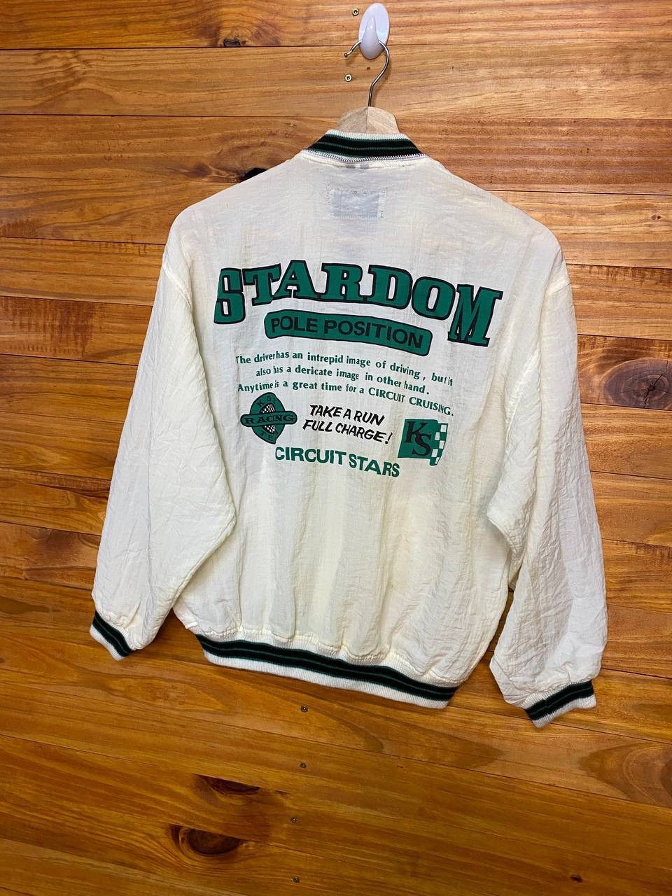Vintage Vintage 80s K&S Racing Team Windbreaker Jacket Size US S / EU 44-46 / 1 - 2 Thumbnail