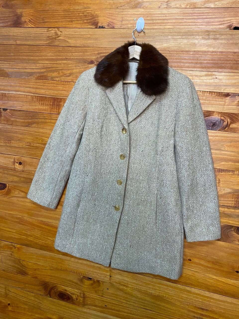 Burberry Burberry Stoneham Wool Tweed Coat Size US S / EU 44-46 / 1 - 3 Thumbnail