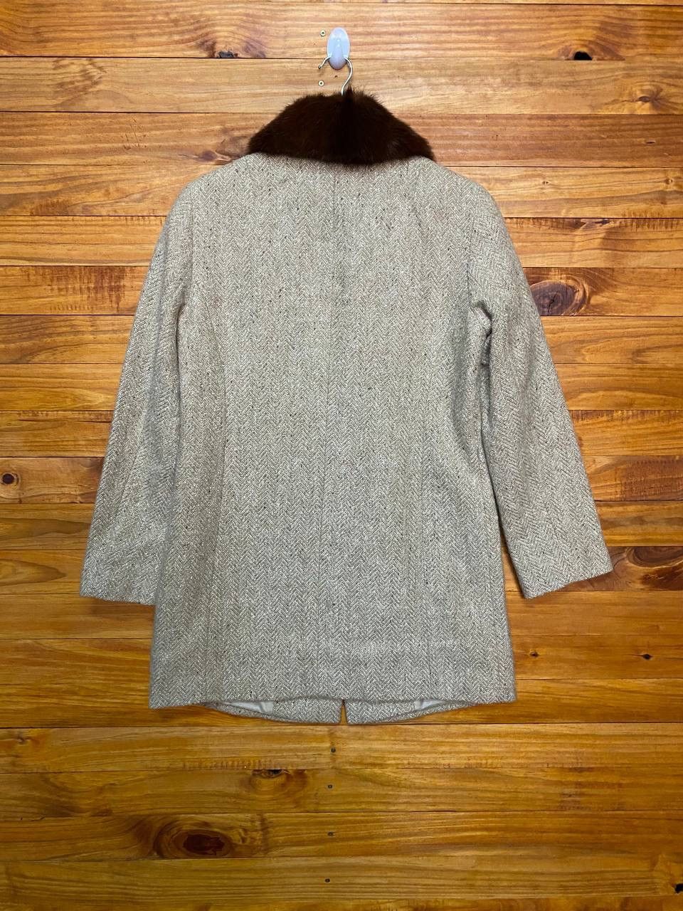 Burberry Burberry Stoneham Wool Tweed Coat Size US S / EU 44-46 / 1 - 4 Thumbnail