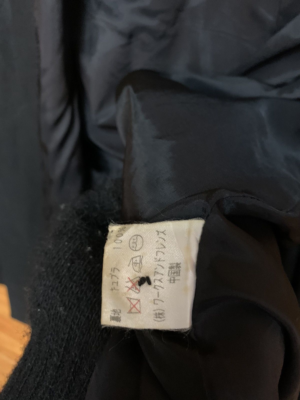 Yohji Yamamoto Vintage Workshop By Yohji Yamamoto Cape Coat Size US M / EU 48-50 / 2 - 6 Thumbnail