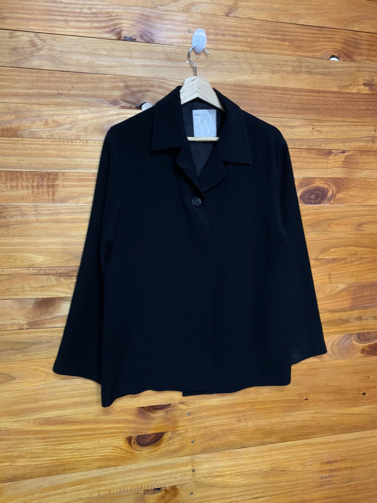 Yohji Yamamoto Vintage Workshop By Yohji Yamamoto Cape Coat Size US M / EU 48-50 / 2 - 2 Thumbnail