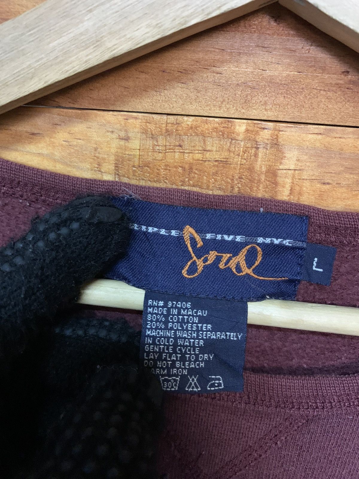 Triple 5 Soul Vintage Embroidered Triple Five Souls Sweatshirts Size US L / EU 52-54 / 3 - 6 Thumbnail