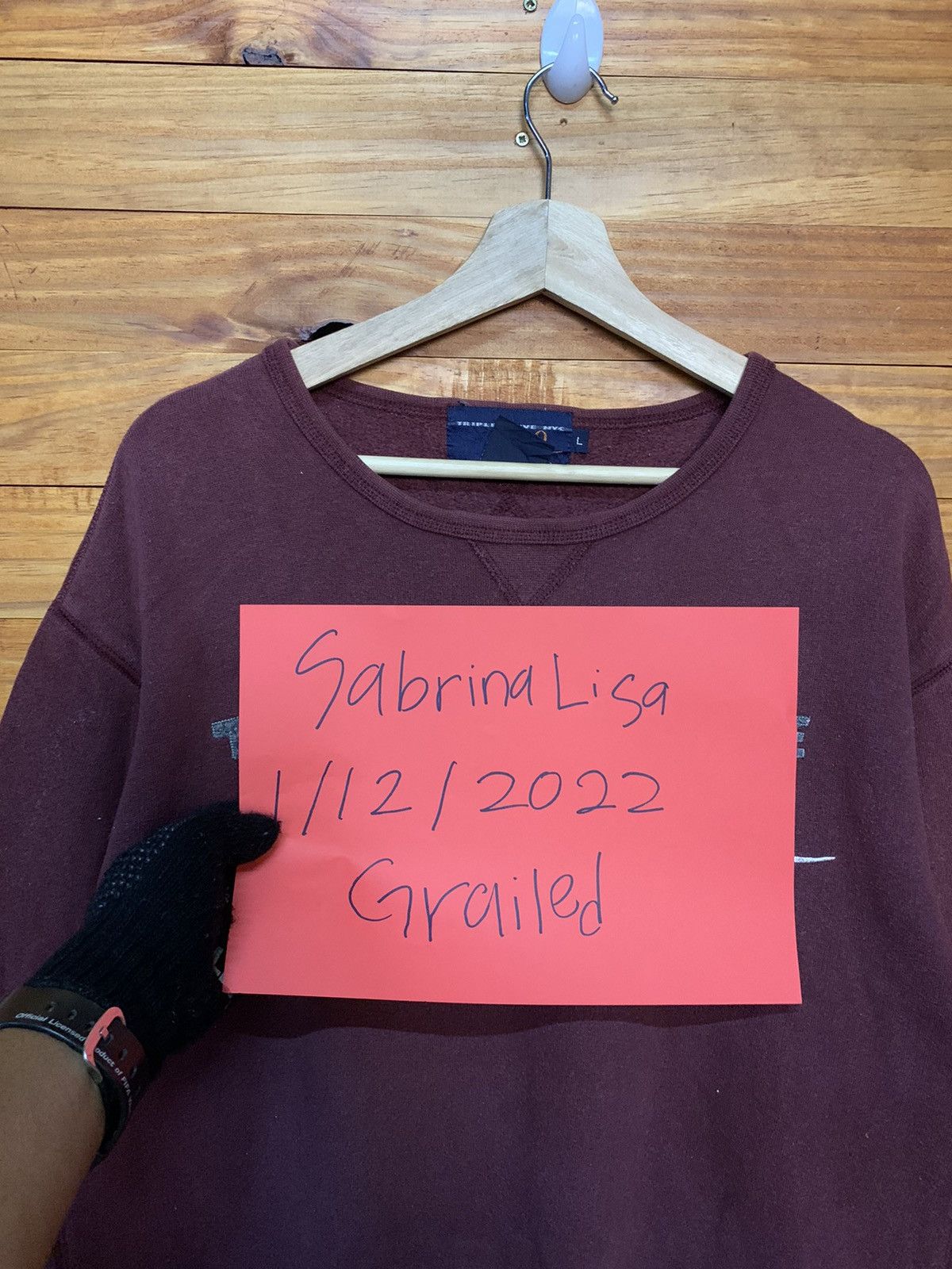 Triple 5 Soul Vintage Embroidered Triple Five Souls Sweatshirts Size US L / EU 52-54 / 3 - 7 Thumbnail