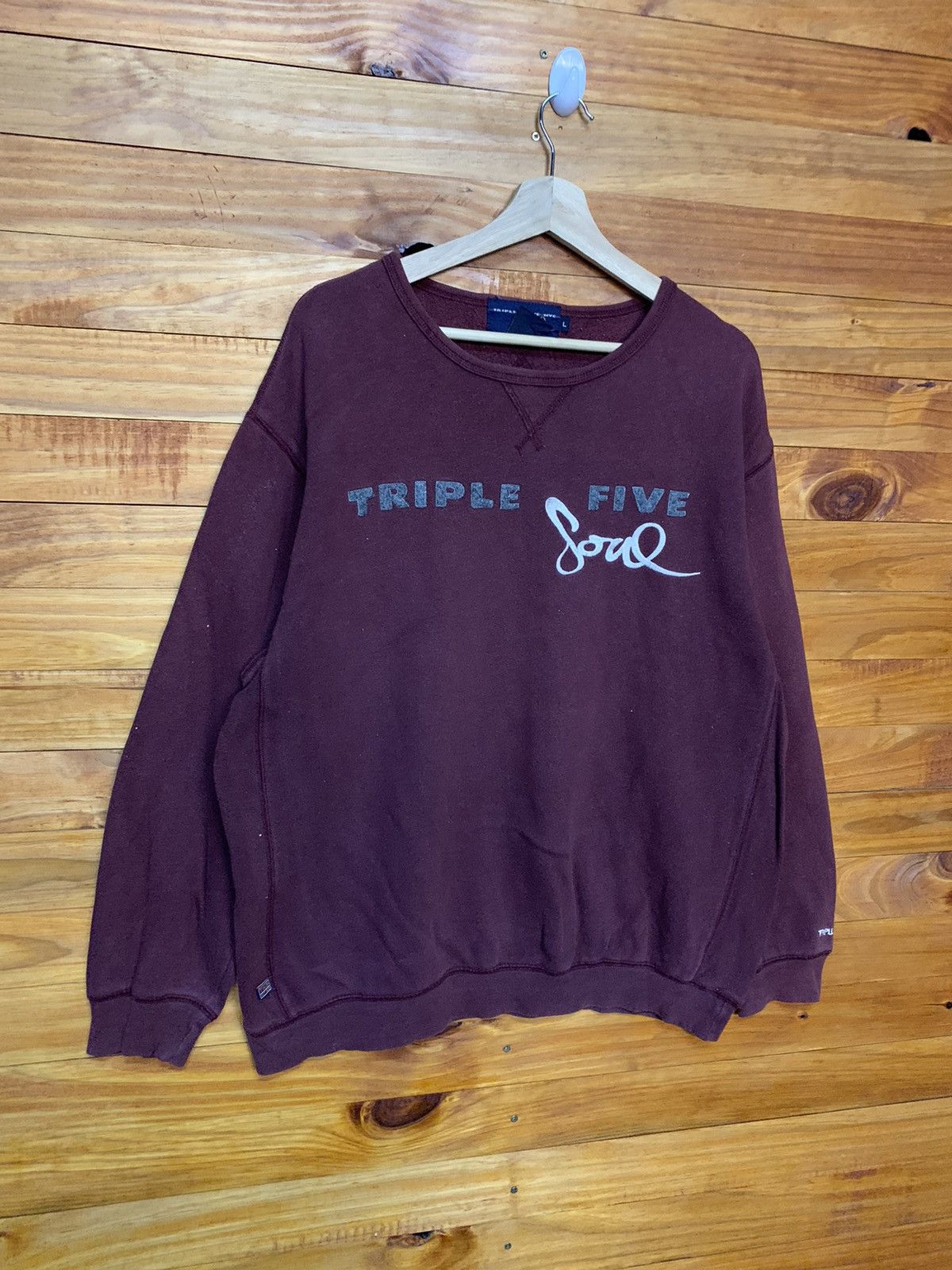 Triple 5 Soul Vintage Embroidered Triple Five Souls Sweatshirts Size US L / EU 52-54 / 3 - 2 Thumbnail