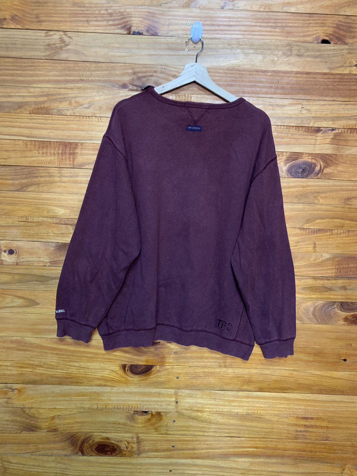 Triple 5 Soul Vintage Embroidered Triple Five Souls Sweatshirts Size US L / EU 52-54 / 3 - 4 Thumbnail
