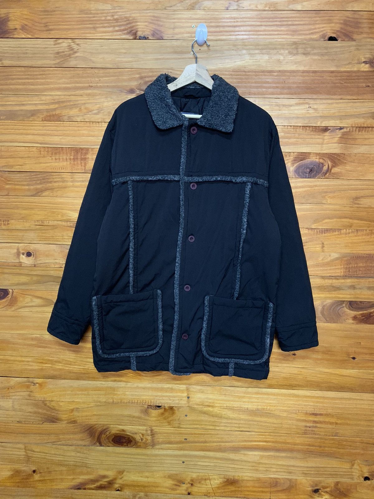 image of Stussy Dupont Thermolite Insulated Long Coat, Men's (Size Medium)