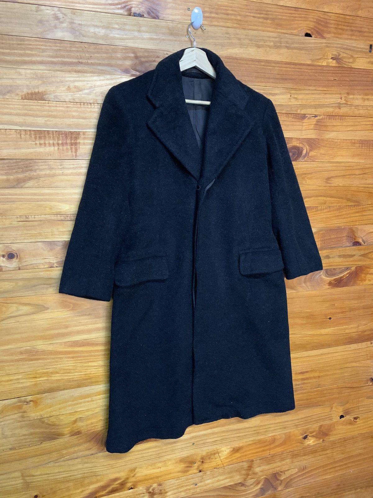 Vintage Vintage Mohair Trench Coat Size US M / EU 48-50 / 2 - 2 Thumbnail