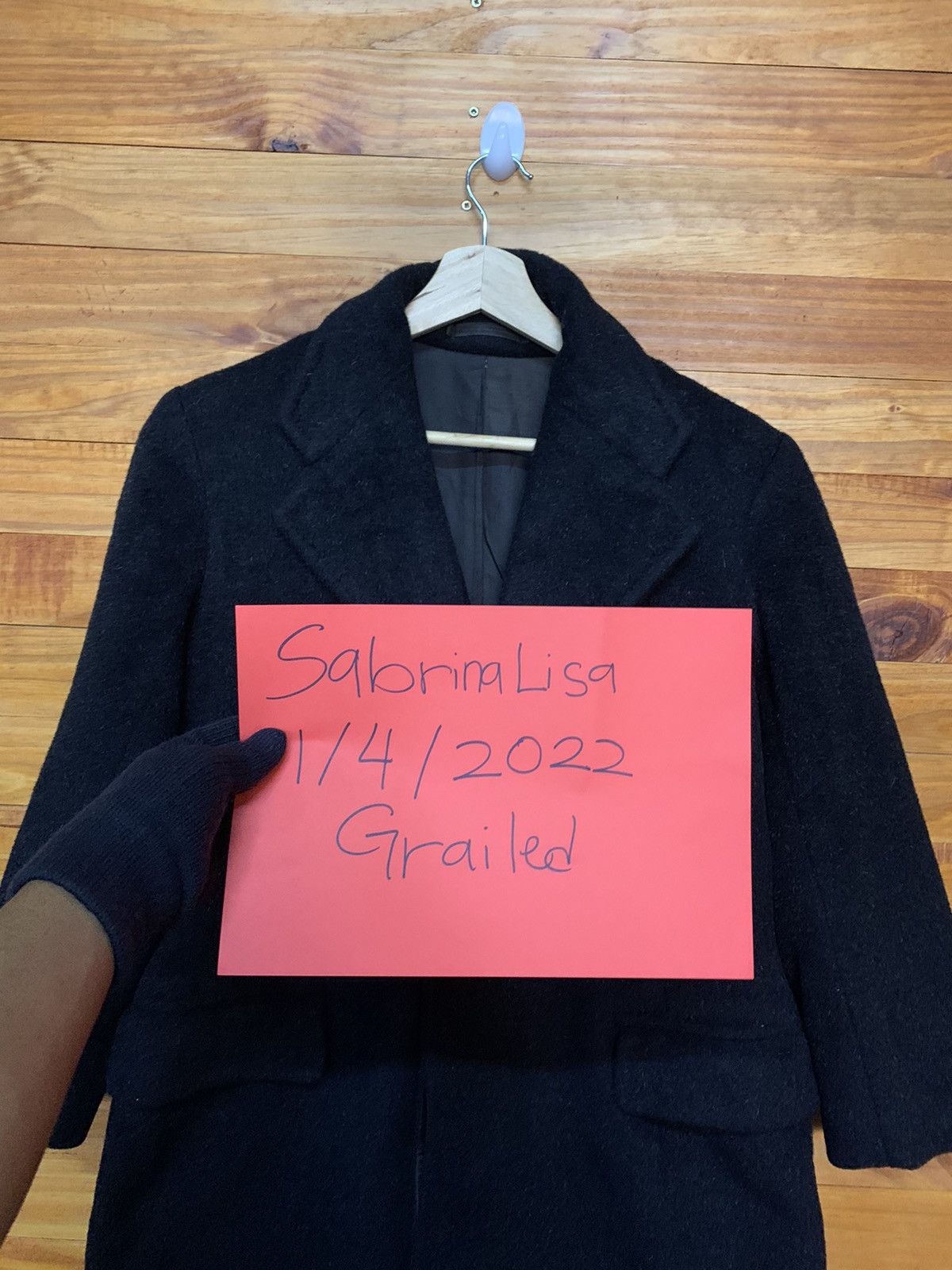 Vintage Vintage Mohair Trench Coat Size US M / EU 48-50 / 2 - 8 Thumbnail