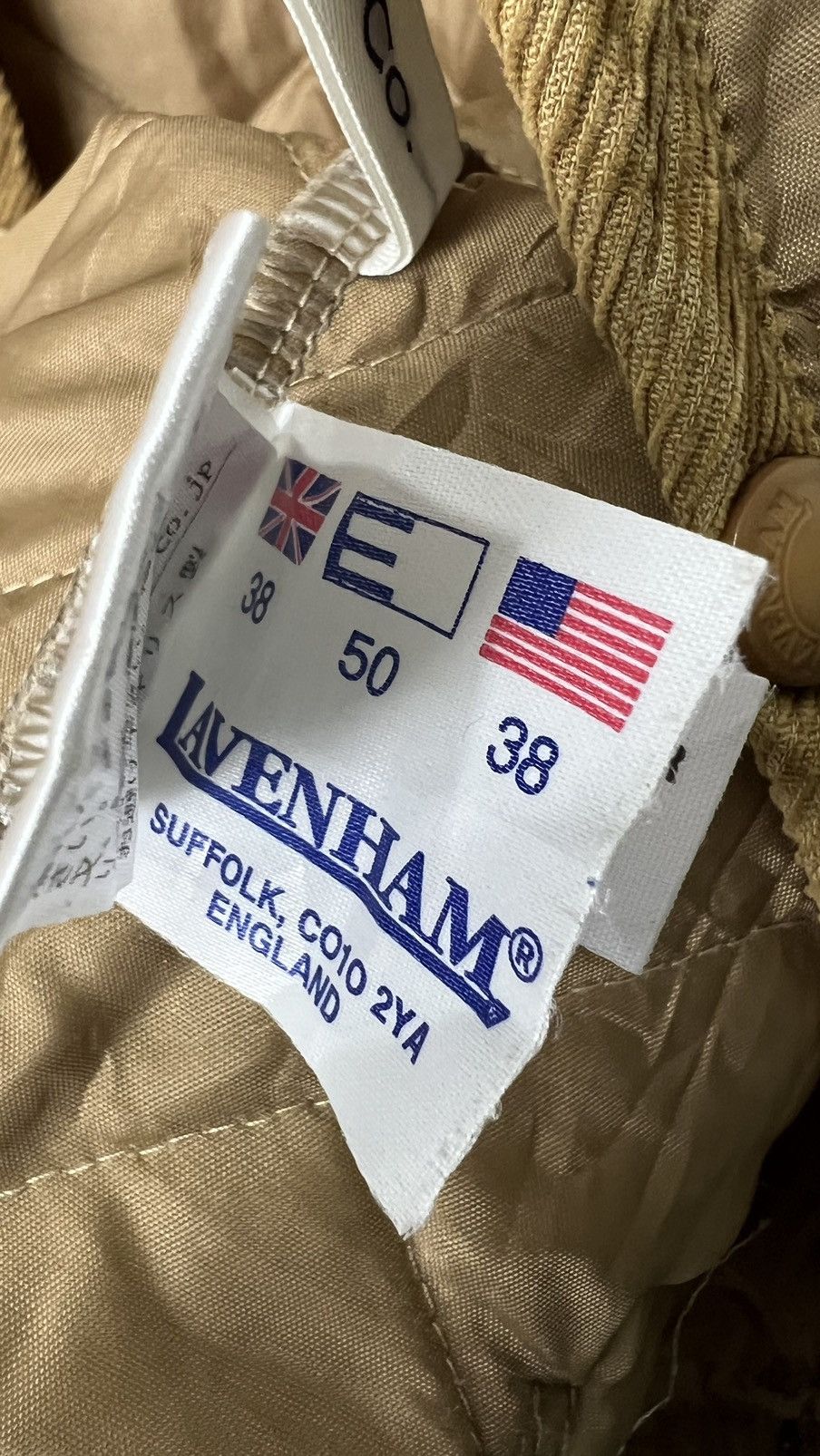 Lavenham × Vintage Lavenham Quilted very Nice Design Size US M / EU 48-50 / 2 - 8 Thumbnail