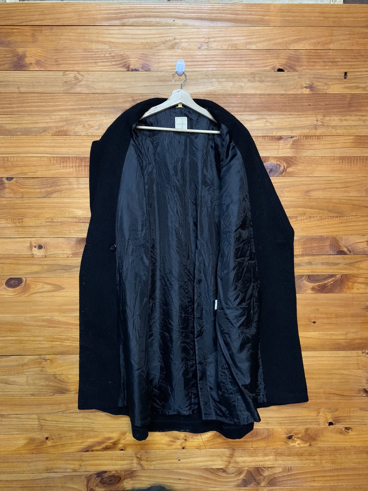 Japanese Brand Vintage CIEL-UN Mohair Overcoat Made In Japan Size US M / EU 48-50 / 2 - 6 Thumbnail