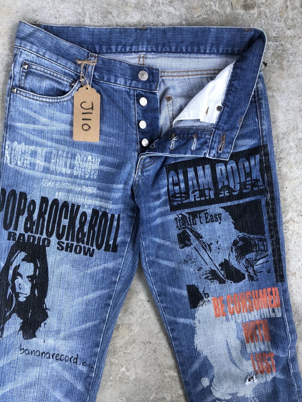 Hysteric Glamour Life On Mars Glam Rock Painter Pants Hysteric Glamour Style Size US 31 - 4 Thumbnail