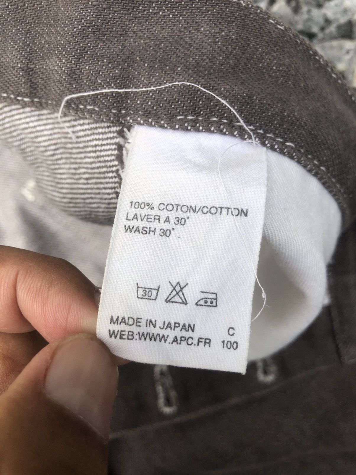A.P.C. Rare A.P.C Selvedge Jeans Made in japan Size US 30 / EU 46 - 15 Thumbnail
