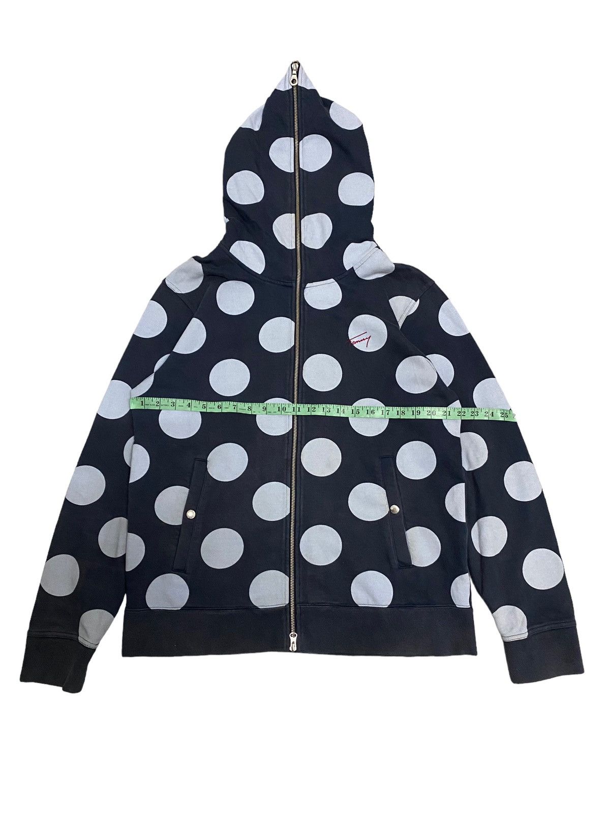 Tommy Hilfiger Vintage Tommy PolkaDot Hoodies Size US XL / EU 56 / 4 - 13 Thumbnail