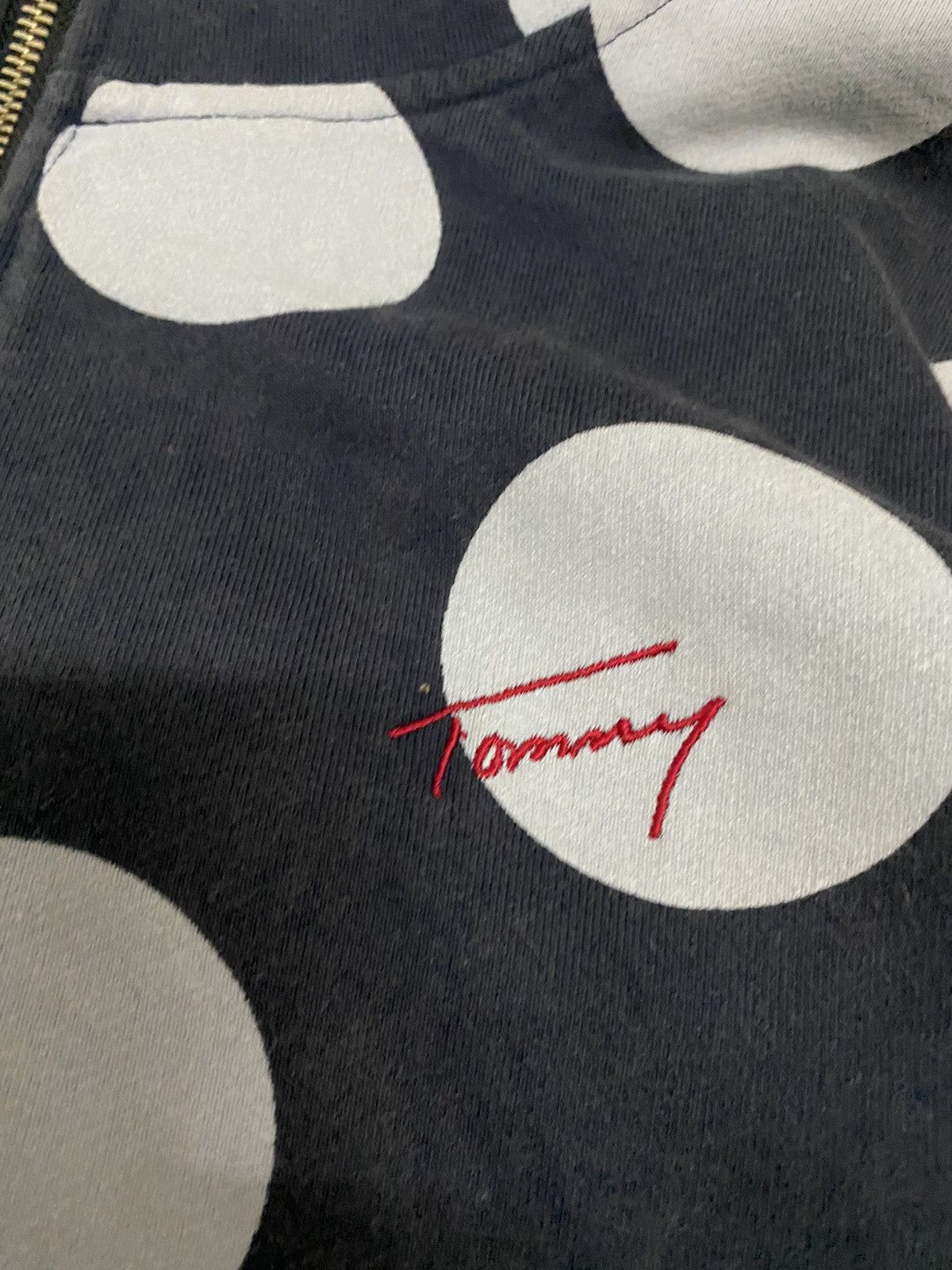Tommy Hilfiger Vintage Tommy PolkaDot Hoodies Size US XL / EU 56 / 4 - 6 Thumbnail