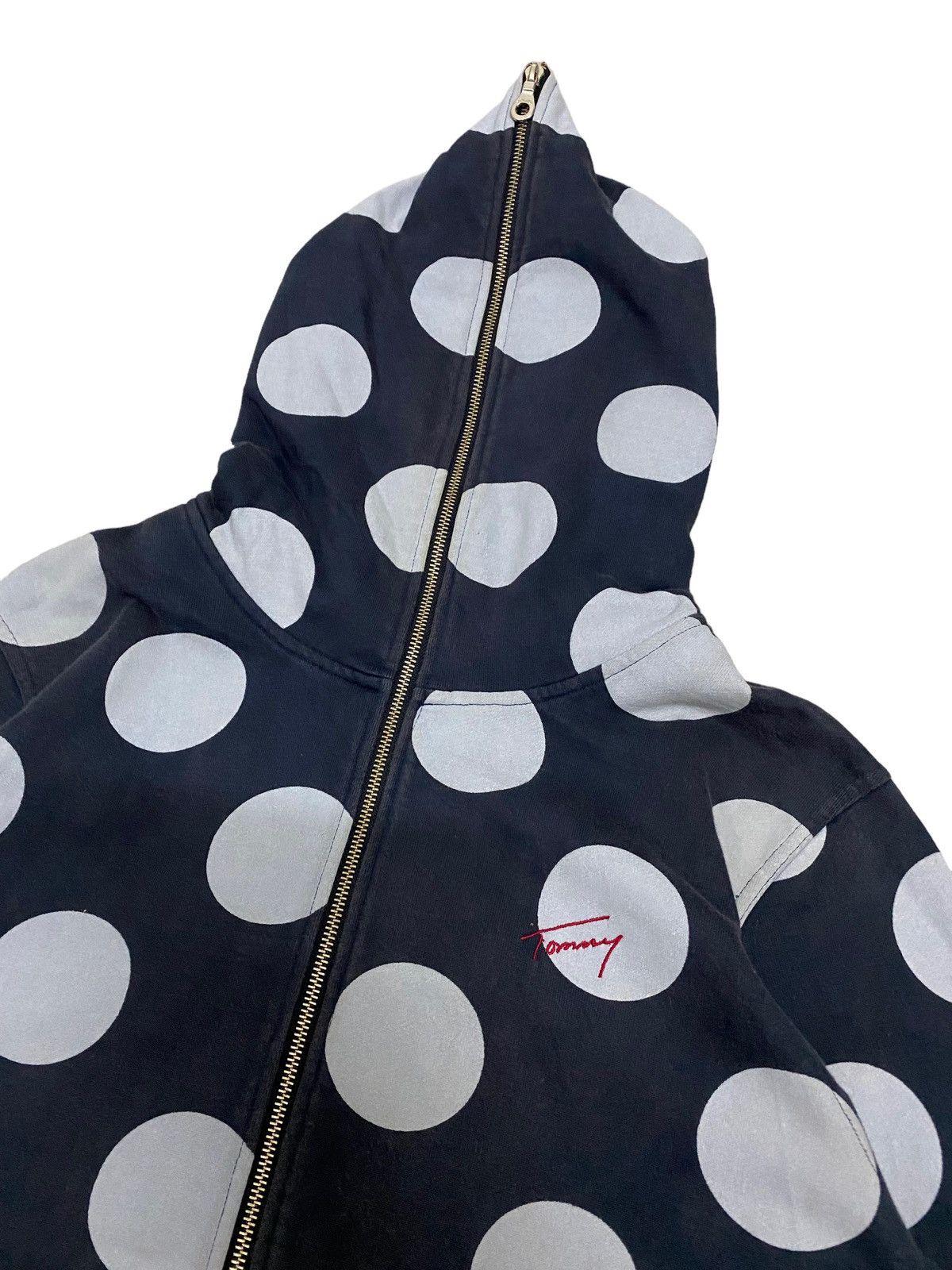 Tommy Hilfiger Vintage Tommy PolkaDot Hoodies Size US XL / EU 56 / 4 - 1 Thumbnail