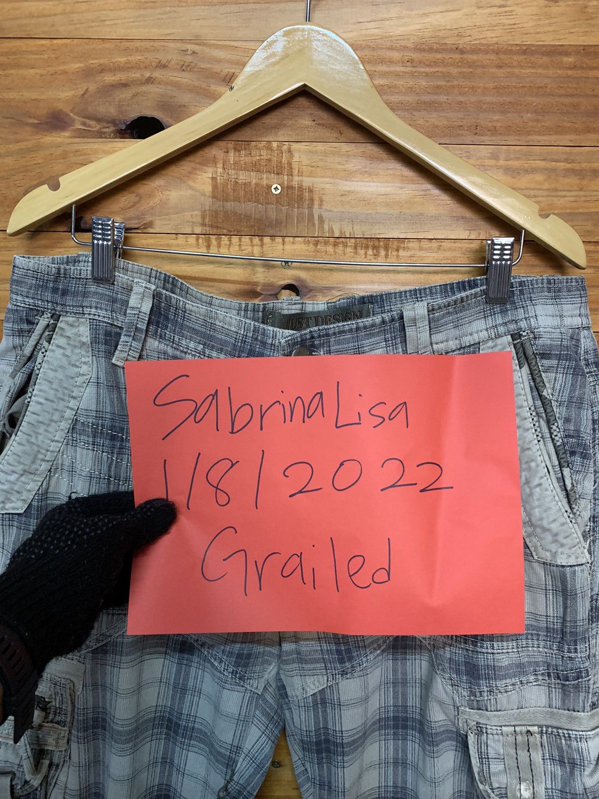 Japanese Brand Vintage Just Design Bondage Plaid Tartan Pants Size US 35 - 10 Thumbnail