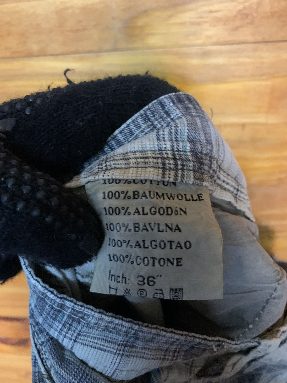 Japanese Brand Vintage Just Design Bondage Plaid Tartan Pants Size US 35 - 13 Thumbnail