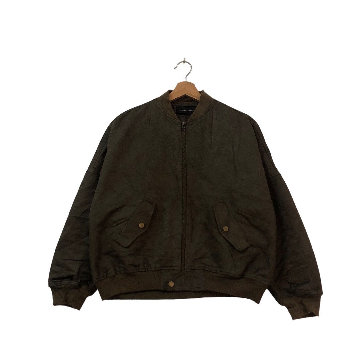 Japanese Brand VINTAGE BOMBER JACKET RIOT RIOT DESIGN ALICIA PAGEBOY JAPAN Size US M / EU 48-50 / 2 - 1 Thumbnail