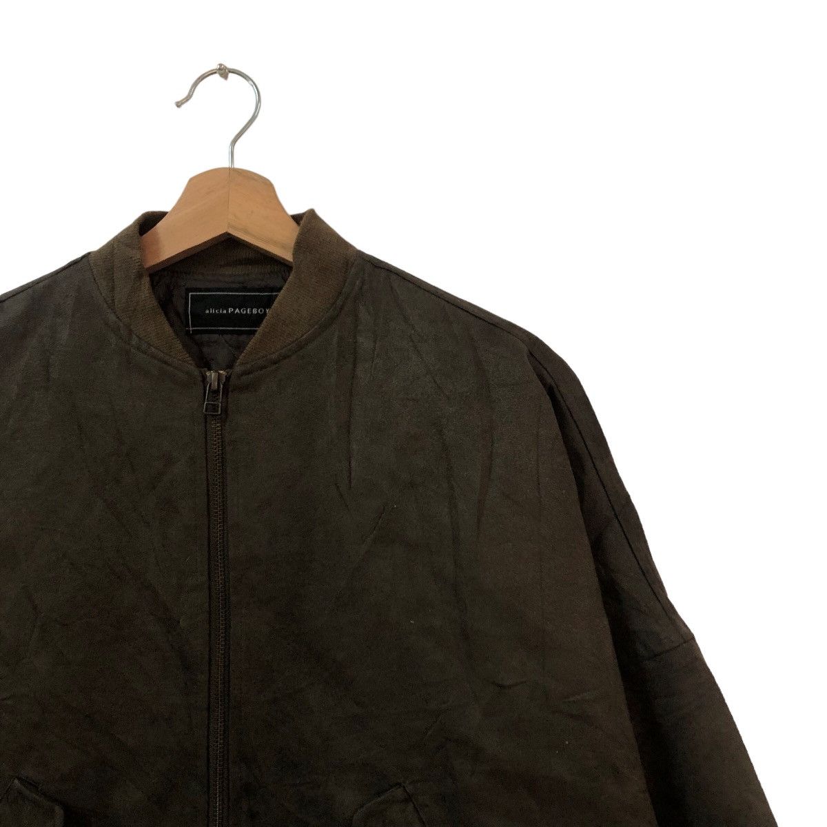 Japanese Brand VINTAGE BOMBER JACKET RIOT RIOT DESIGN ALICIA PAGEBOY JAPAN Size US M / EU 48-50 / 2 - 5 Thumbnail