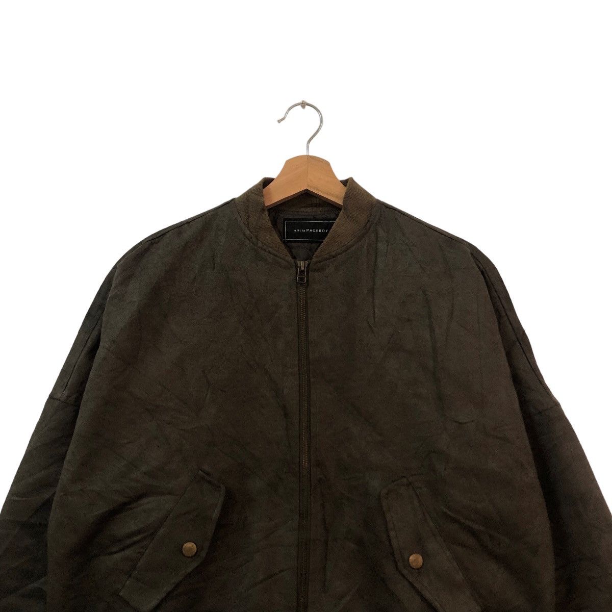 Japanese Brand VINTAGE BOMBER JACKET RIOT RIOT DESIGN ALICIA PAGEBOY JAPAN Size US M / EU 48-50 / 2 - 2 Thumbnail