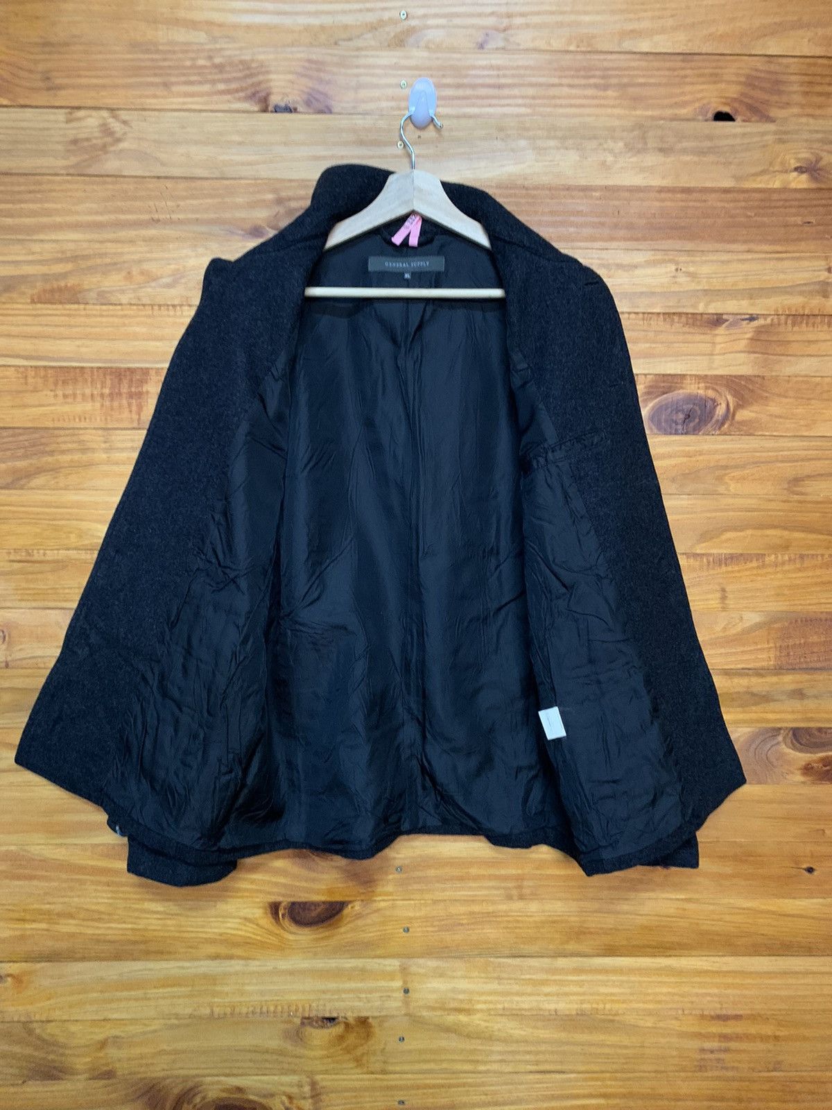 Japanese Brand General Supply Boiled Wool Button Up Jacket Size US L / EU 52-54 / 3 - 8 Thumbnail