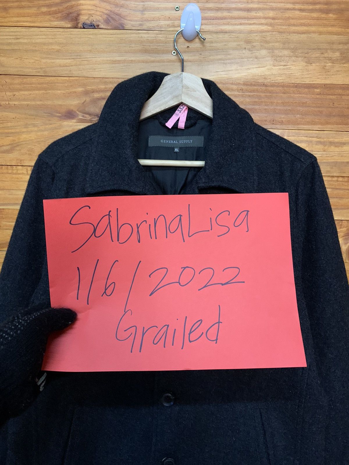 Japanese Brand General Supply Boiled Wool Button Up Jacket Size US L / EU 52-54 / 3 - 5 Thumbnail