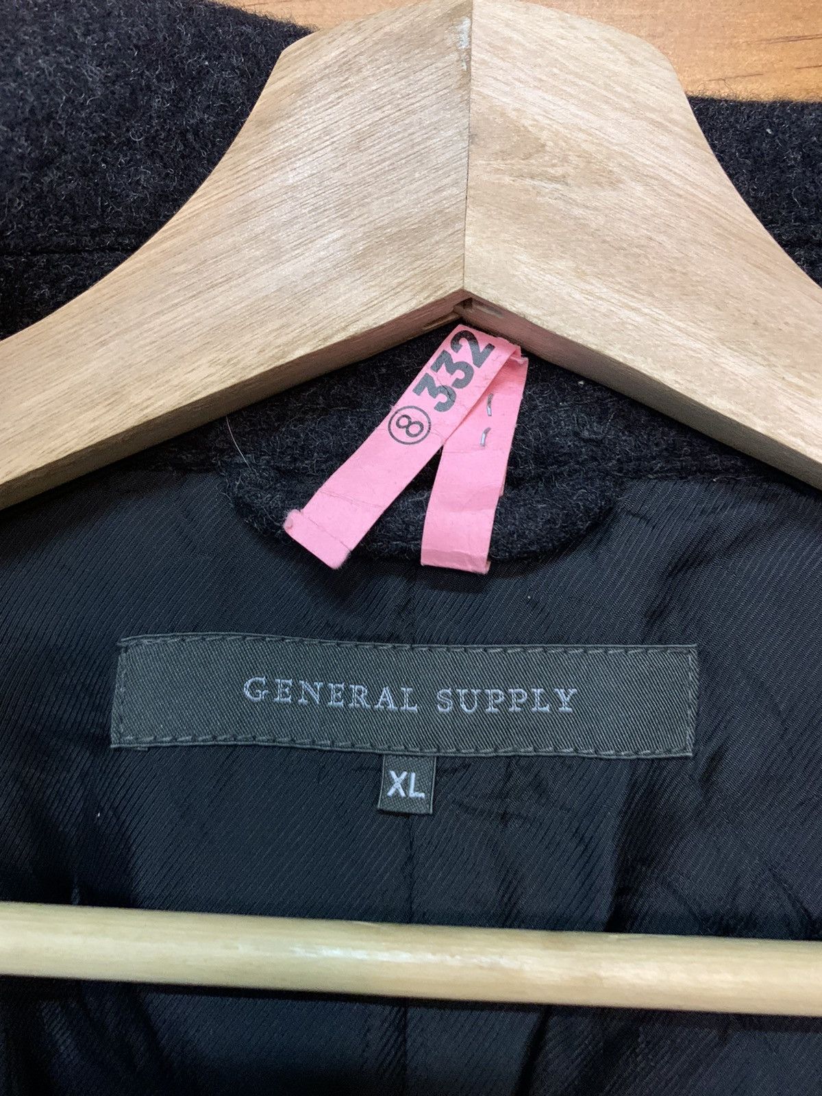 Japanese Brand General Supply Boiled Wool Button Up Jacket Size US L / EU 52-54 / 3 - 7 Thumbnail