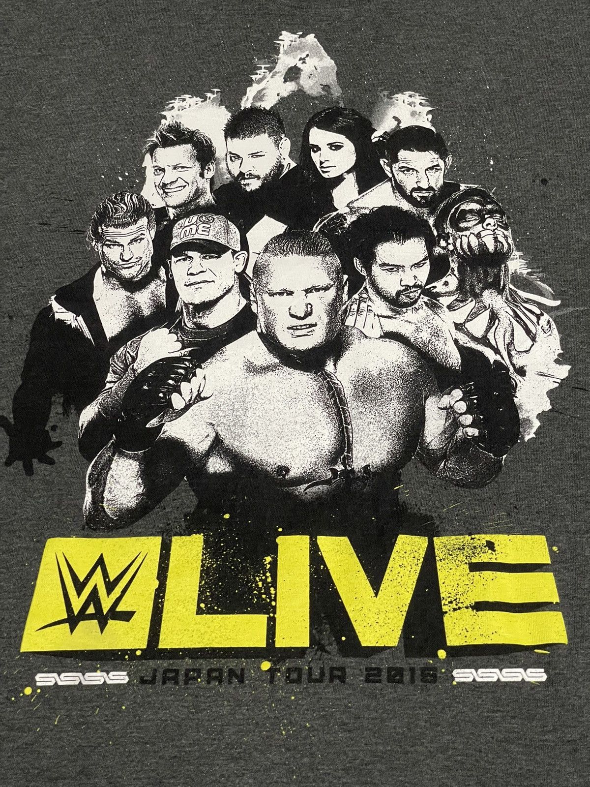 WWE × WWF WWE WWF JAPAN TOUR 2015 TEE Size US S / EU 44-46 / 1 - 3 Thumbnail
