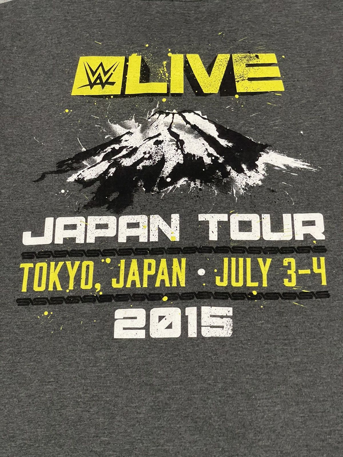 WWE × WWF WWE WWF JAPAN TOUR 2015 TEE Size US S / EU 44-46 / 1 - 4 Thumbnail