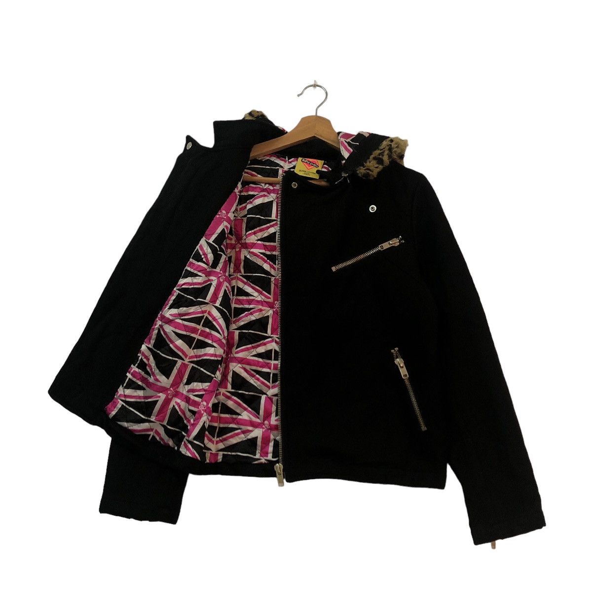 Japanese Brand RARE PARACHUTE BONDAGE WOOL DOUBLE BREAST JACKET SUPERLOVERS Size US M / EU 48-50 / 2 - 9 Thumbnail