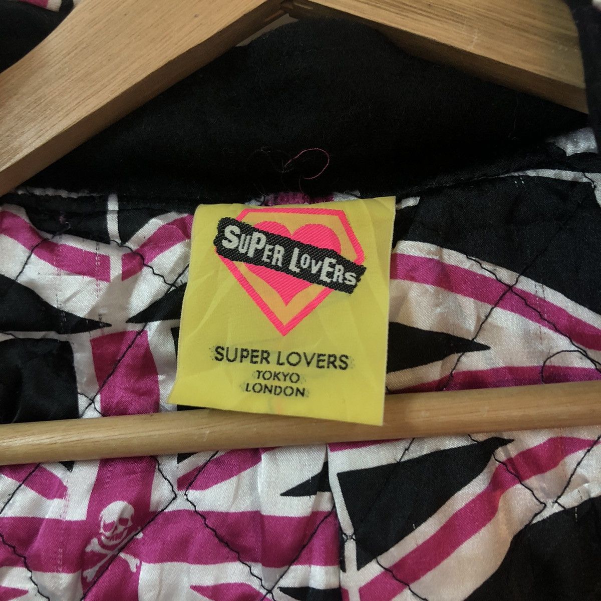Japanese Brand RARE PARACHUTE BONDAGE WOOL DOUBLE BREAST JACKET SUPERLOVERS Size US M / EU 48-50 / 2 - 11 Thumbnail
