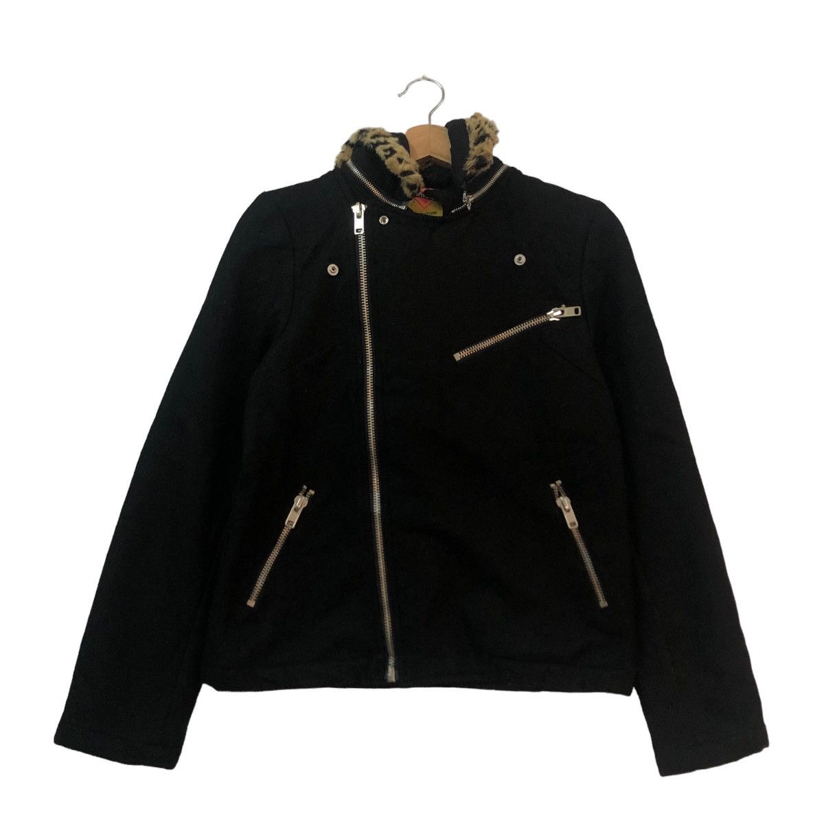 Japanese Brand RARE PARACHUTE BONDAGE WOOL DOUBLE BREAST JACKET SUPERLOVERS Size US M / EU 48-50 / 2 - 1 Thumbnail