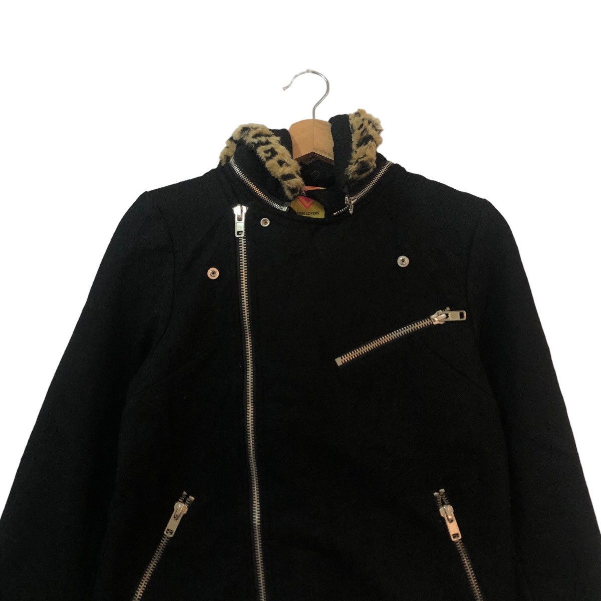 Japanese Brand RARE PARACHUTE BONDAGE WOOL DOUBLE BREAST JACKET SUPERLOVERS Size US M / EU 48-50 / 2 - 2 Thumbnail