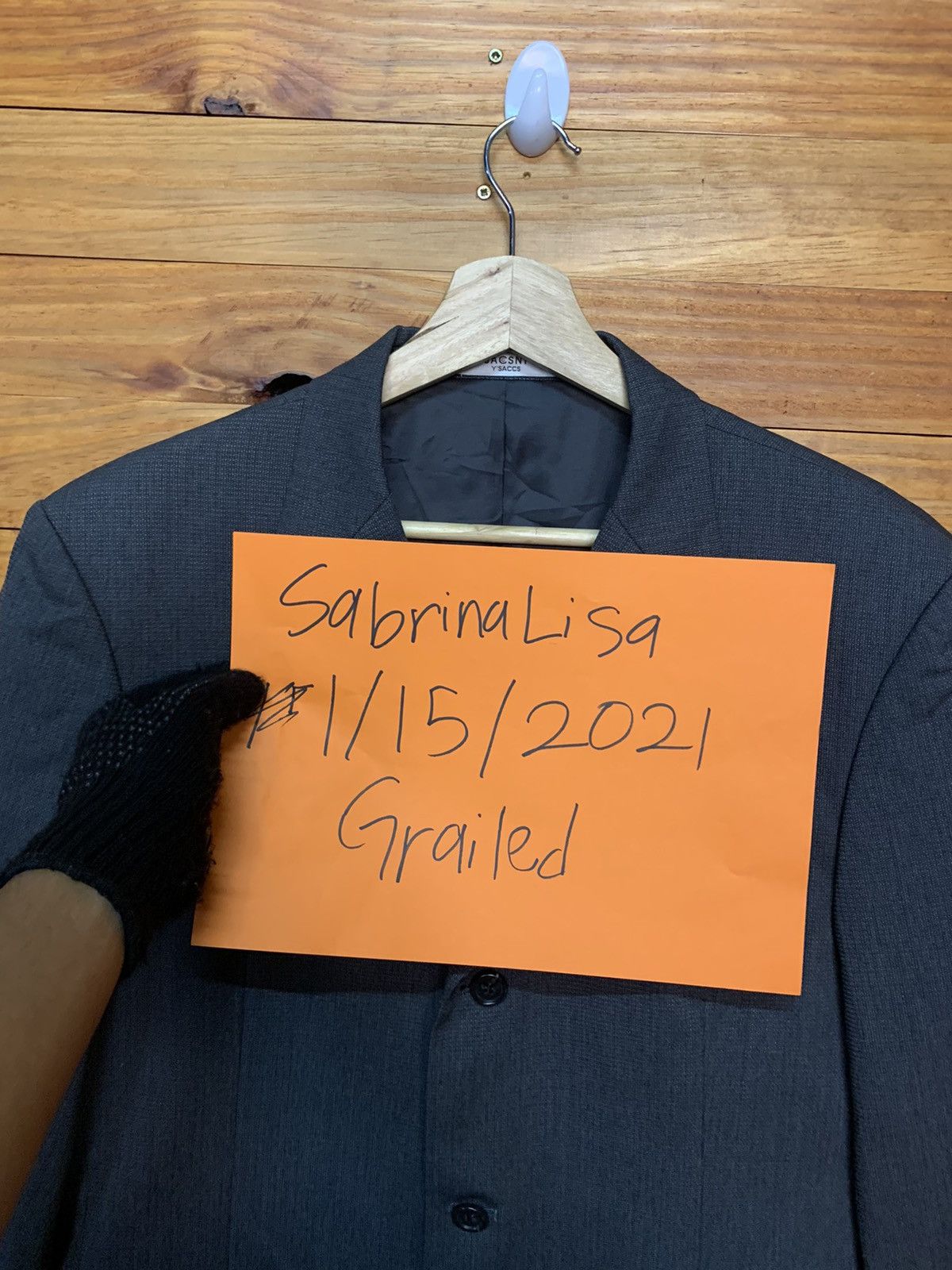 Yohji Yamamoto Saccsny Ysaccs By Yohji Yamamoto Top Coat Size US M / EU 48-50 / 2 - 10 Thumbnail