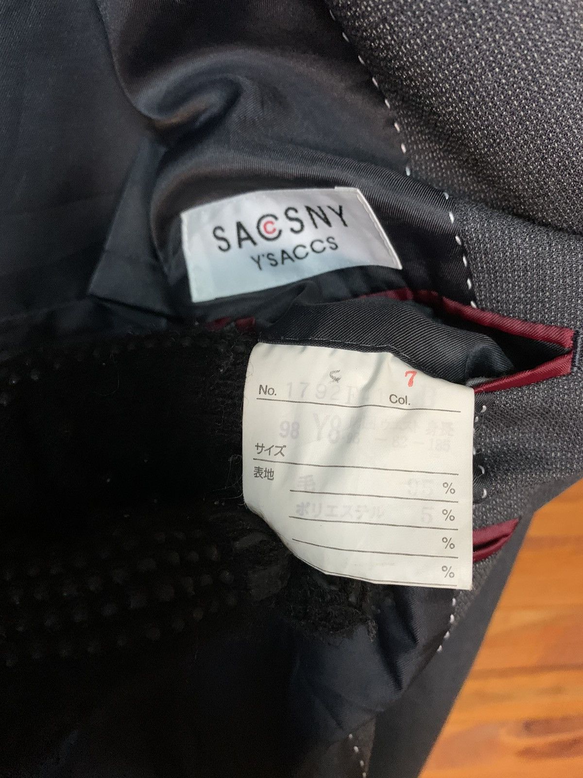 Yohji Yamamoto Saccsny Ysaccs By Yohji Yamamoto Top Coat Size US M / EU 48-50 / 2 - 5 Thumbnail