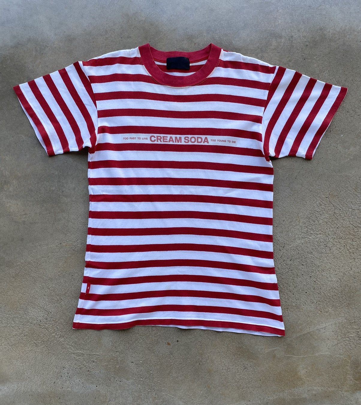 Vintage Too Fast To Live Too Young To Die By Cream Soda Tees