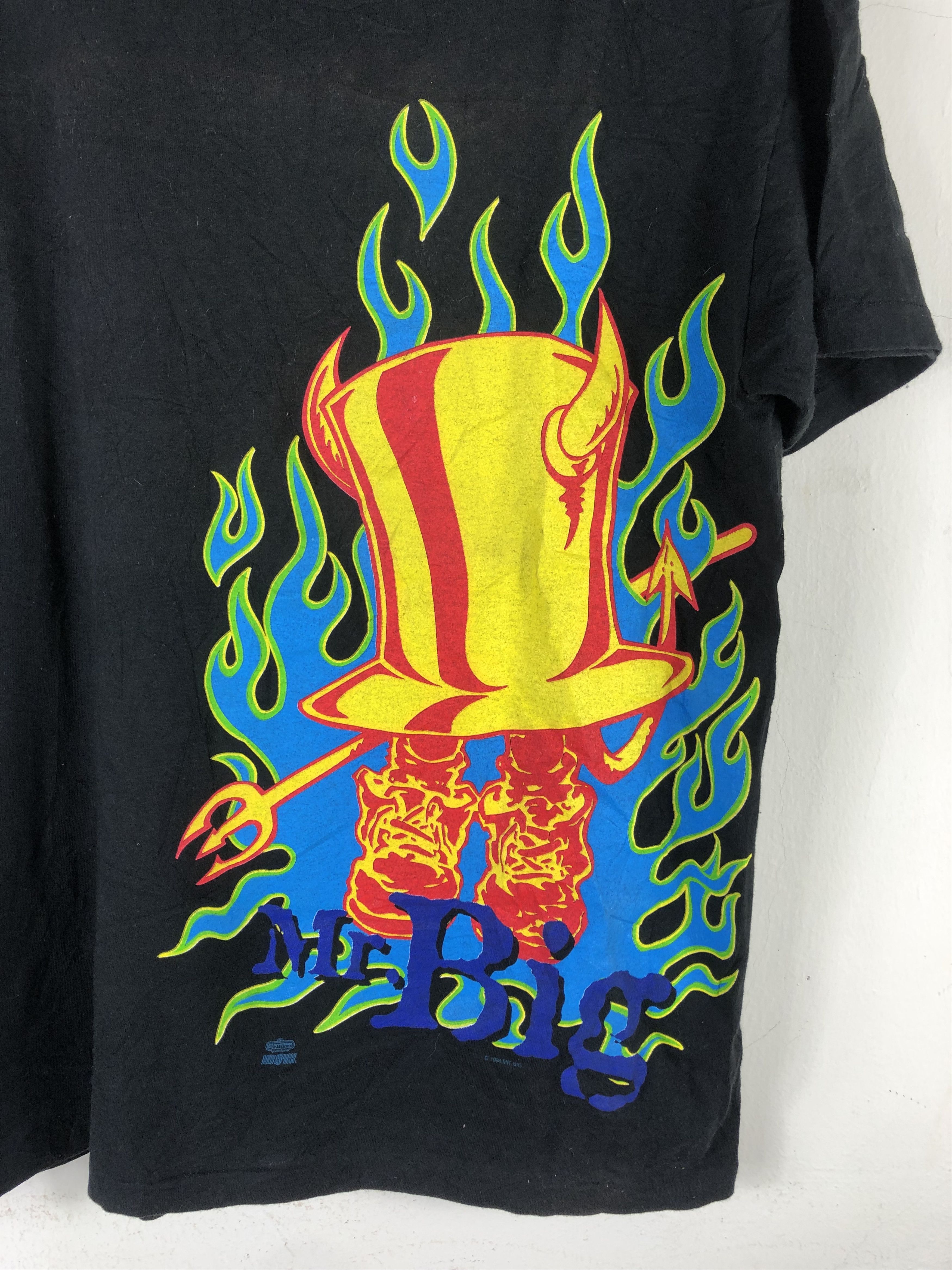 Band Tees Vintage 90s Mr Big Size US L / EU 52-54 / 3 - 2 Thumbnail