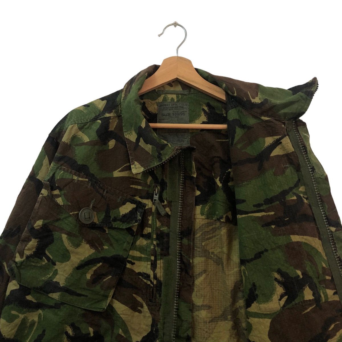 Vintage TRUE VINTAGE MILITARY CAMO JACKET DPM FIELD US WWII Size US M / EU 48-50 / 2 - 10 Thumbnail