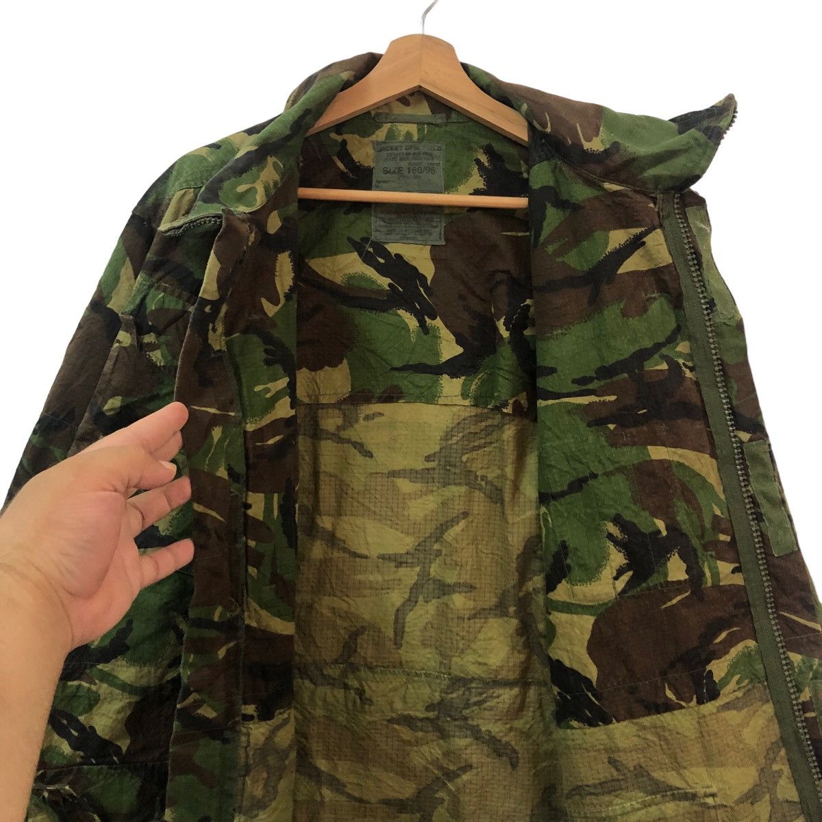 Vintage TRUE VINTAGE MILITARY CAMO JACKET DPM FIELD US WWII Size US M / EU 48-50 / 2 - 11 Thumbnail