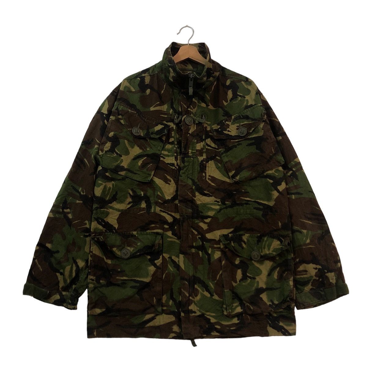 Vintage TRUE VINTAGE MILITARY CAMO JACKET DPM FIELD US WWII Size US M / EU 48-50 / 2 - 1 Thumbnail