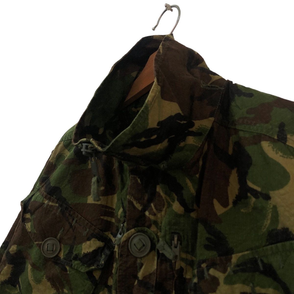 Vintage TRUE VINTAGE MILITARY CAMO JACKET DPM FIELD US WWII Size US M / EU 48-50 / 2 - 8 Thumbnail