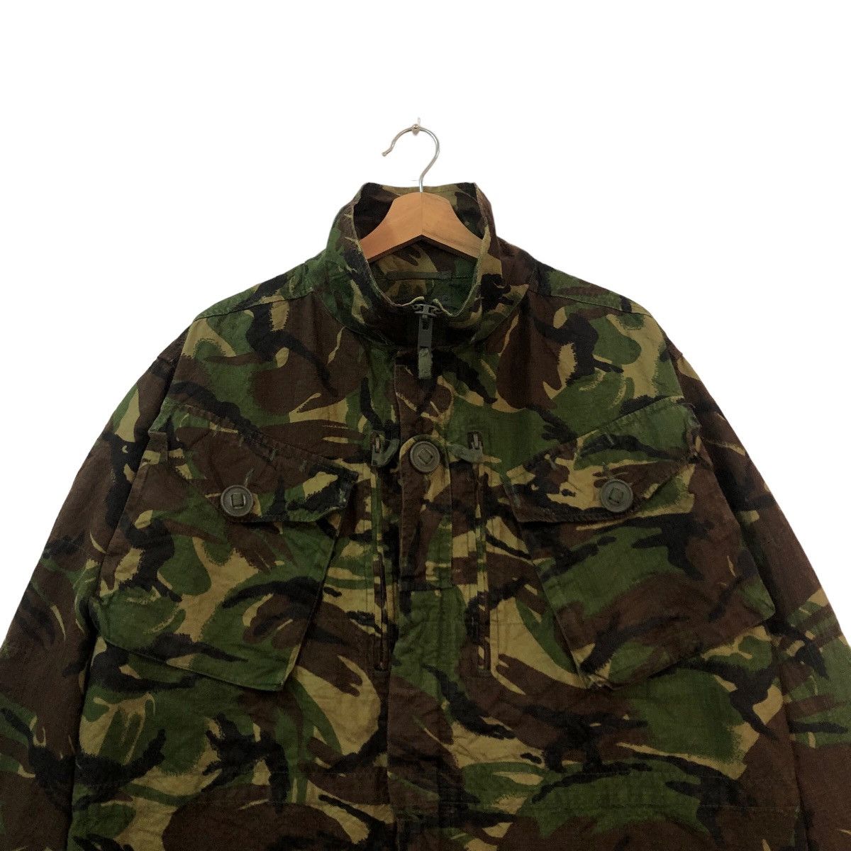 Vintage TRUE VINTAGE MILITARY CAMO JACKET DPM FIELD US WWII Size US M / EU 48-50 / 2 - 2 Thumbnail